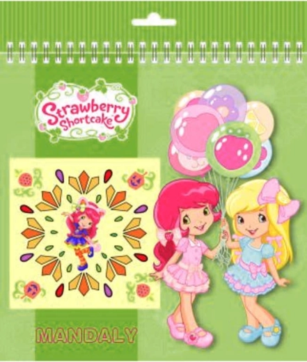 Akim kolorowanki Truskawka (Strawberry Shortcake) – mandale