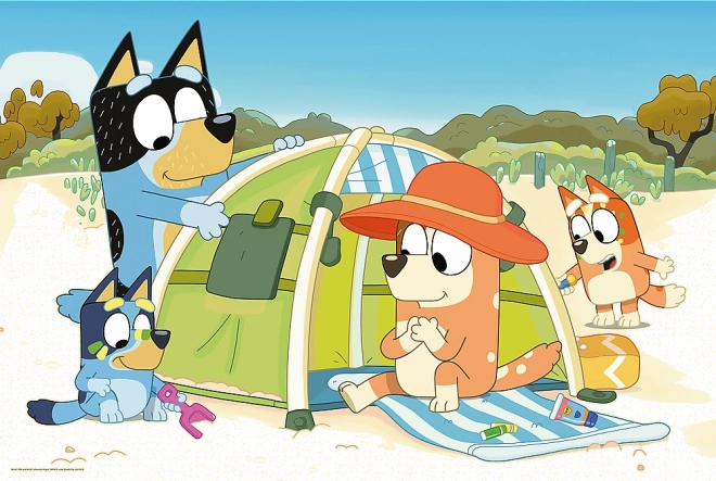 Trefl puzzle BLUEY maxi 24 elementy – Wspaniały dzień