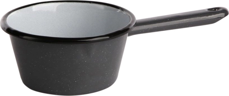 Stożkowy rondelek z dzióbkiem 0,45 l, szary