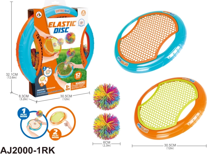 Gra zręcznościowa z odbijającymi dyskami i piłkami