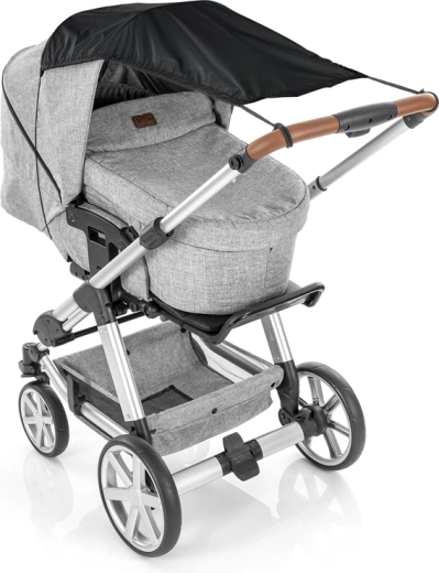 Reer osłona przeciwsłoneczna do wózka czarna UPF 50+