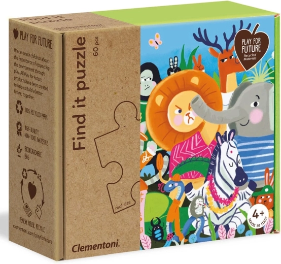 Puzzle 60 elementów Safari