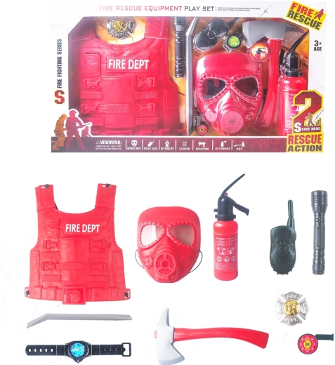 Strażacki mega zestaw 10 szt. dla dzieci
