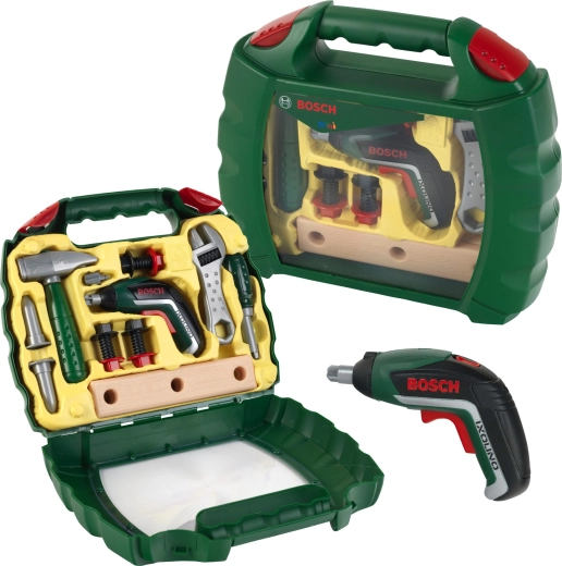 Dziecięca walizka z narzędziami BOSCH z wkrętarką akumulatorową Ixolino II
