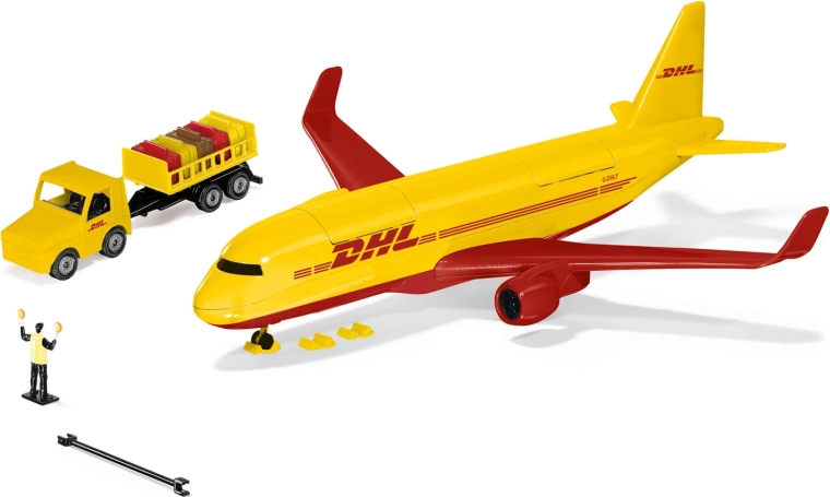 SIKU Super samolot cargo DHL z akcesoriami