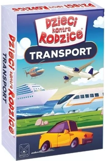 Dzieci kontra Rodzice: transport – rodzinna gra quizowa