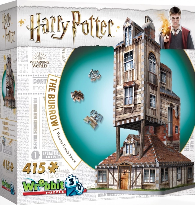 3D puzzle Harry Potter: Nora 415 elementów
