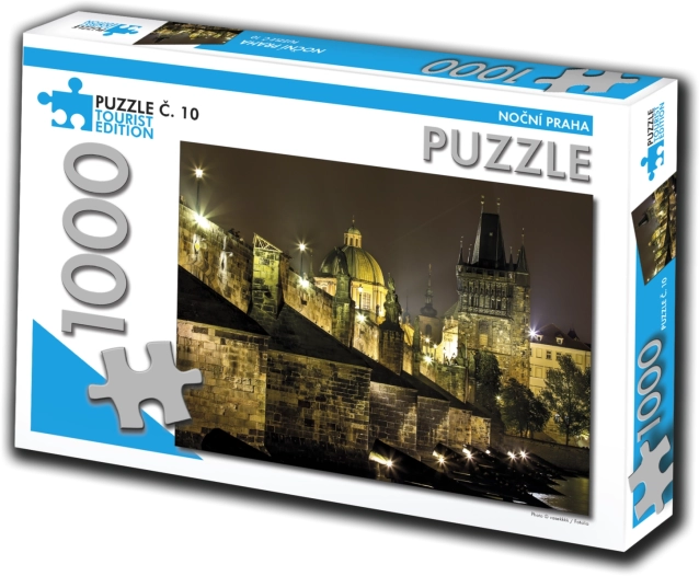 Puzzle Nocna Praga 1000 elementów