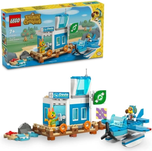 LEGO Animal Crossing Lotnisko Dodo Airlines z hydroplanem