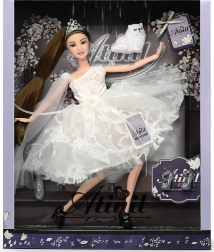 Kwiatowa lalka Anbibi Jiřinka 28 cm