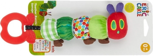 Tęczowa grzechotka i gryzak Bardzo głodna gąsienica