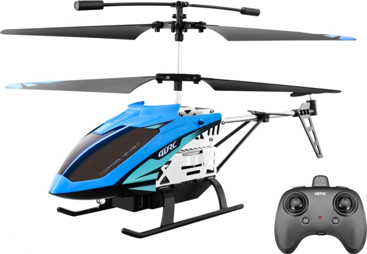 Zdalnie sterowany helikopter RC, metalowa konstrukcja, 25 × 5 × 12 cm