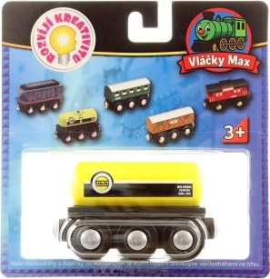 Maxim drewniany wagon towarowy cysterna