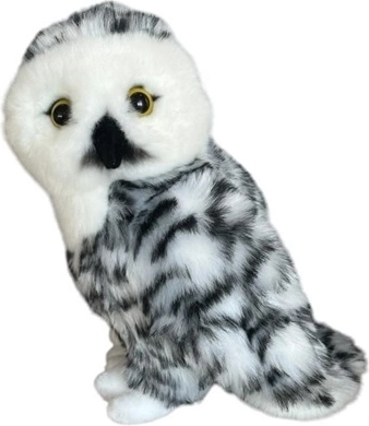 Pluszowa sowa śnieżna 25 cm