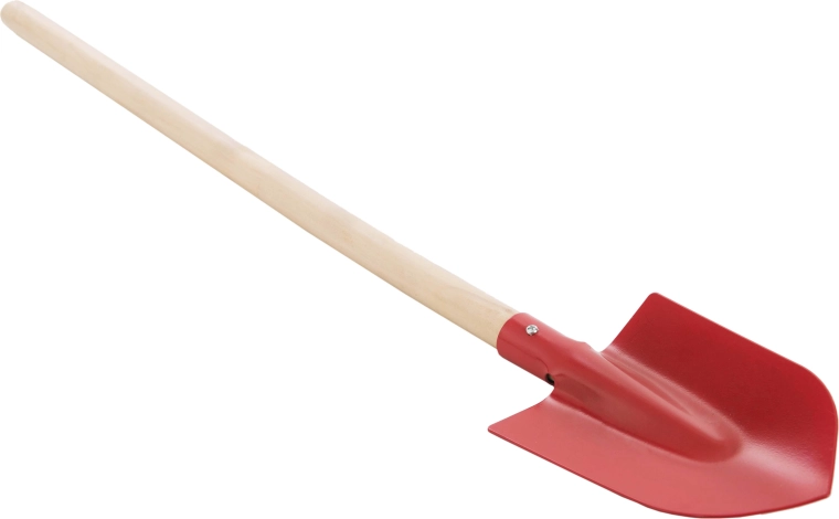 Dziecięcy szpadel z drewnianym trzonkiem 60 cm