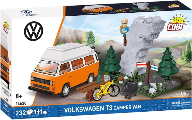Cobi Volkswagen T3 camper van 1:35 - 1 szt.