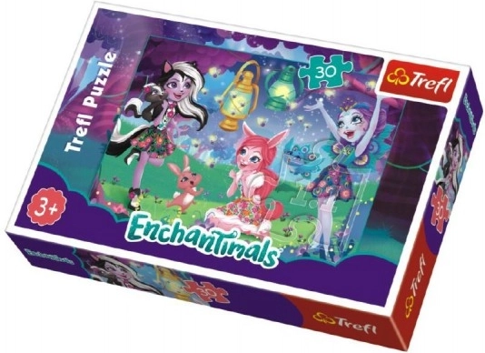Puzzle Enchantimals magiczny świat 30 elementów