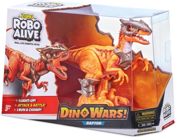Interaktywna zabawka Dino Wars Raptor od ZURU