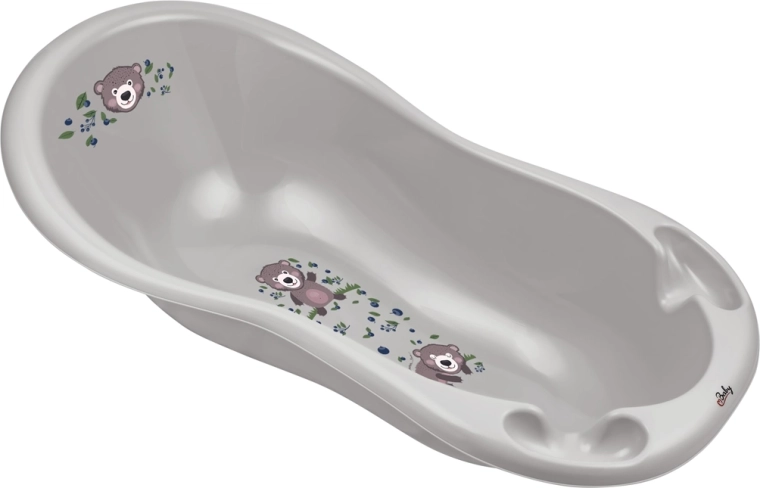 Maltex wanienka dziecięca The Nature Buddies 100 cm miś – szara