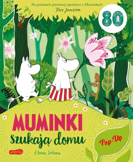 Muminki szukają domu – przestrzenna książka pop-up w języku polskim