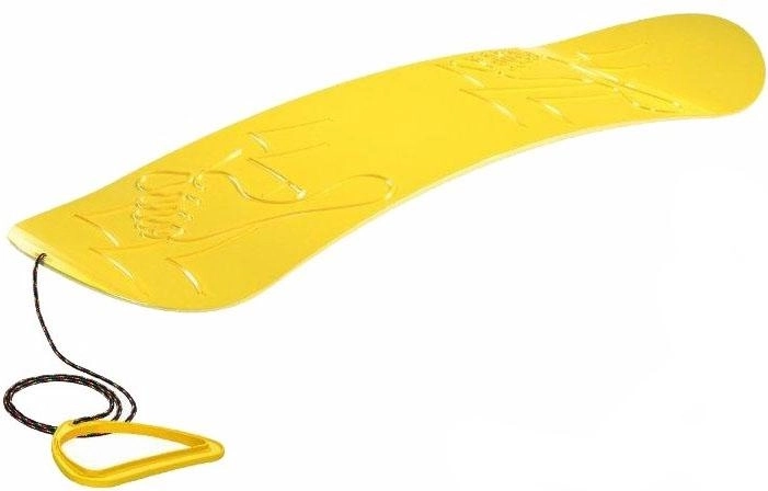 Plastowy ślizgacz snowboardowy