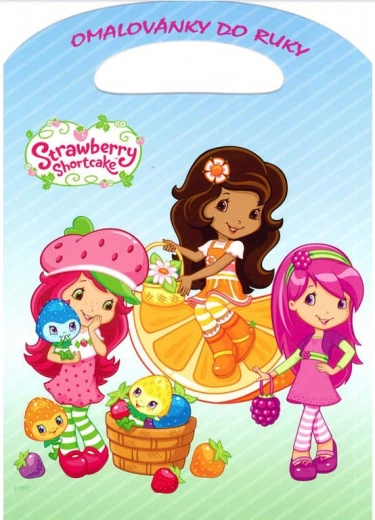 Akim kolorowanki do ręki A4 Truskawkowe Ciastko (Strawberry Shortcake) - 1 szt.