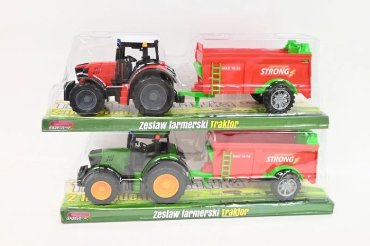 Traktor z maszyną rolniczą – zestaw