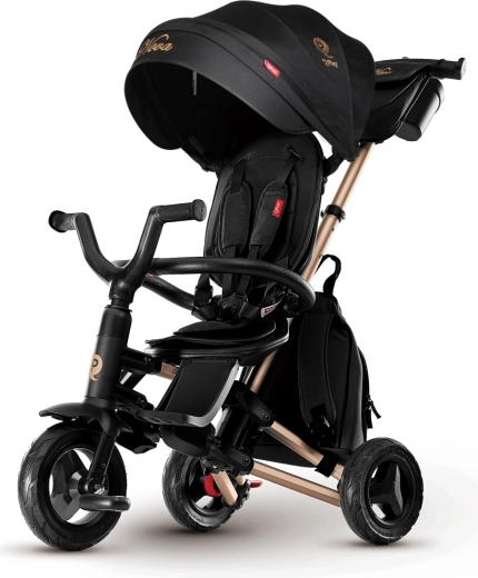 Trójkołowiec Qplay Nova+ Rubber golden