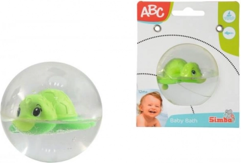 Żółwik w wodnej kuli