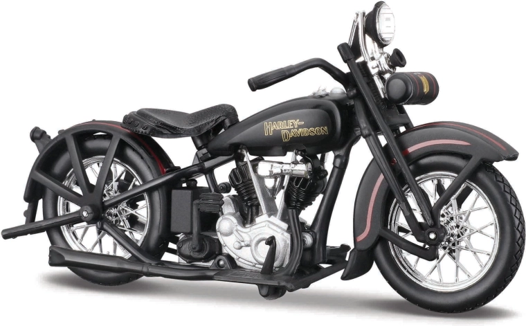 Maisto motocykl Harley-Davidson 1928 JDH Twin Cam matowy czarny 1:18