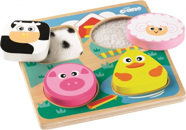 Tidlo sensoryczna układanka wkładana – farma