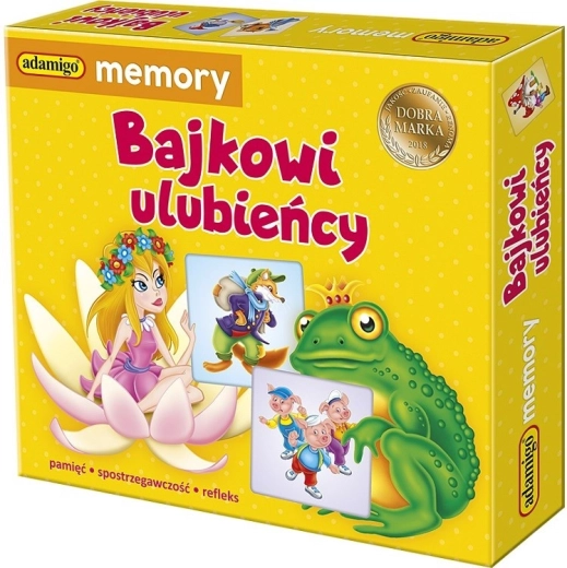 Ulubione bajki – gra pamięciowa