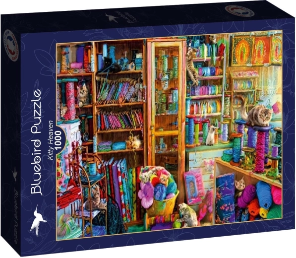 Puzzle Bluebird Koci raj 1000 elementów