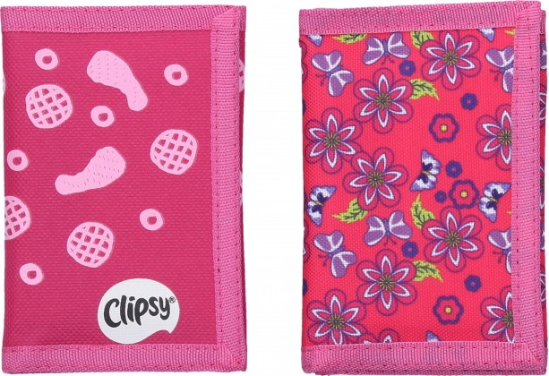 Dziewczęcy materiałowy portfel