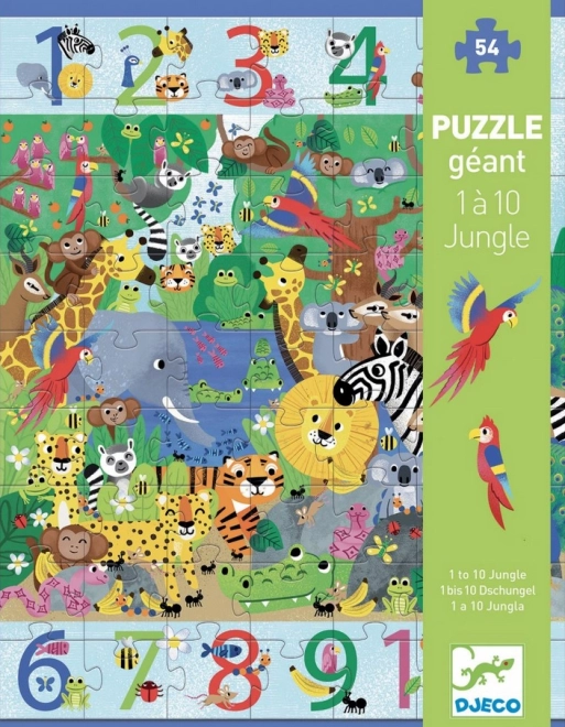 Puzzle Dżungla 54 elementów od Djeco
