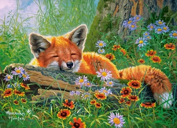 Puzzle 100 elementów Foxy Dreams