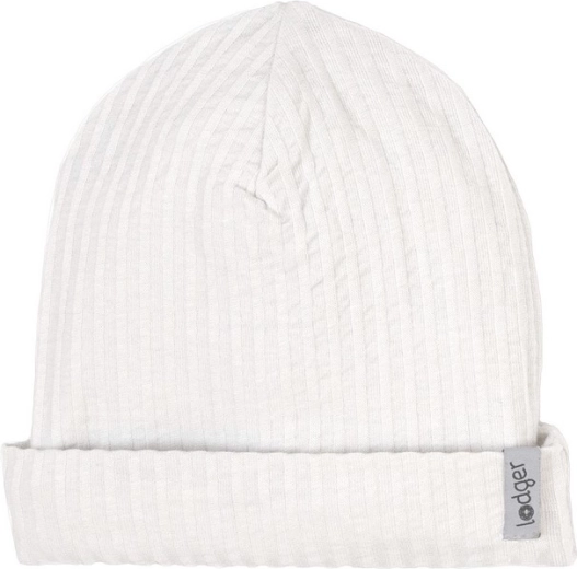 Lodger Beanie Seersucker cloud dancer (6–12 miesięcy)