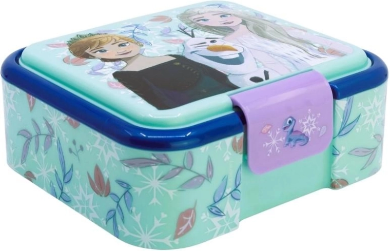 Śniadaniówka Frozen z 3 przegródkami - 1 sztuka