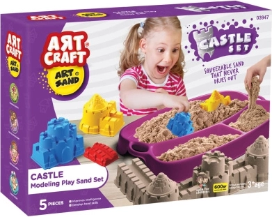 Art Craft piasek kinetyczny zamek 600 g