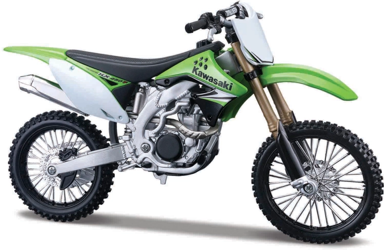 Motocykl Maisto Kawasaki KX 450F 1:12
