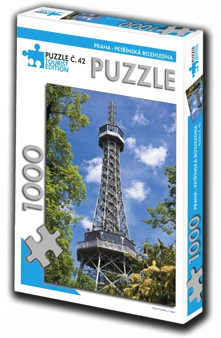Puzzle Wieża widokowa na Petřínie 1000 elementów