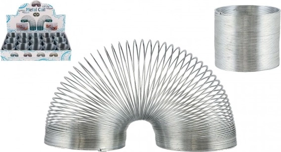Metalowa magiczna sprężyna Slinky