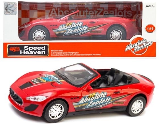 Sportowy kabriolet z napędem ciernym (friction) - 1 szt.