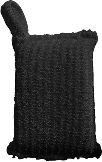 Rękawica do masażu do kąpieli i sauny Toro, czarna