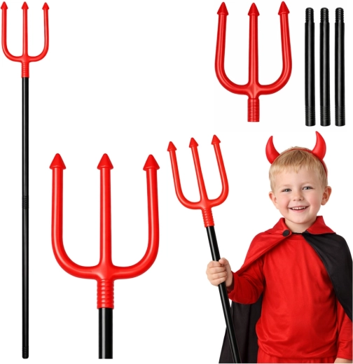 Diabelskie widły na Halloween 112 cm