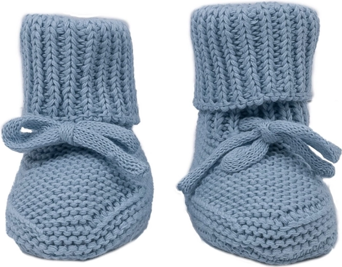 Lodger dziergane buciki blue fogg 0–6 miesięcy