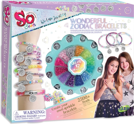 Tasia zestaw do wyrobu bransoletek znaki zodiaku