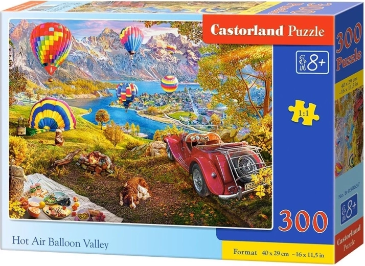 Puzzle Castorland Dolina balonów na gorące powietrze 300 elementów