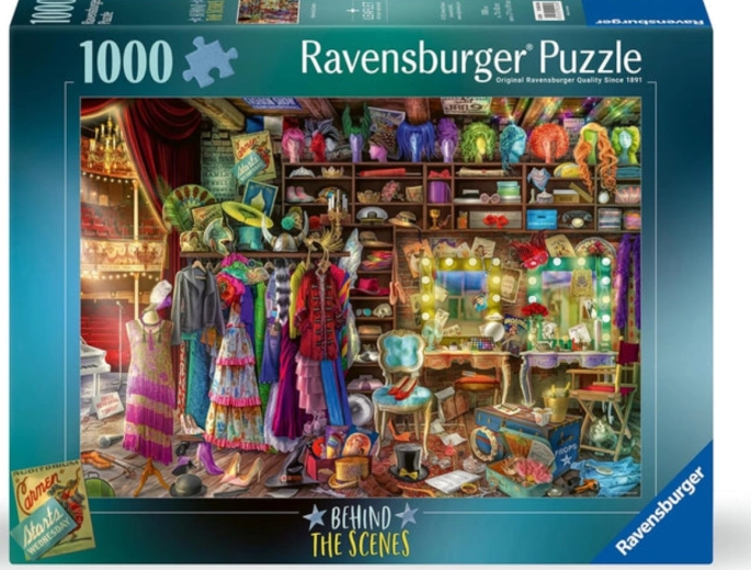 Puzzle Ravensburger Zakulisie 1000 elementów