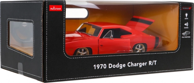 Model auta 1970 Dodge Charger R/T 1:16 z pilotem